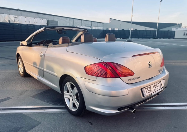 Peugeot 307 CC cena 6500 przebieg: 170000, rok produkcji 2004 z Pruszków małe 46